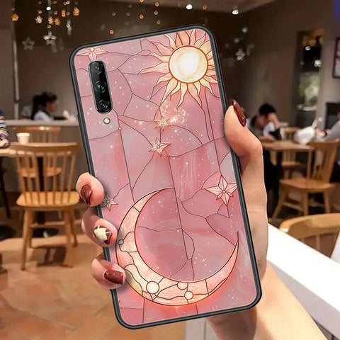Honor 9X Pro Cover - Celestial Starry Universe Series  - HQ Ultra Shine Premium Infinity Glass Soft Silicon Borders Case