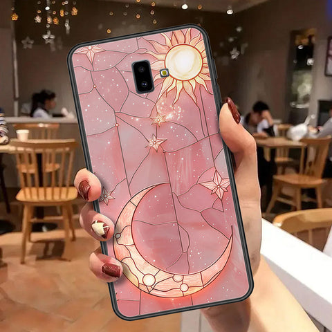 Samsung Galaxy J6 Plus 2018 Cover - Celestial Starry Universe Series  - HQ Ultra Shine Premium Infinity Glass Soft Silicon Borders Case