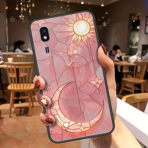 Samsung Galaxy A2 Core Cover - Celestial Starry Universe Series  - HQ Ultra Shine Premium Infinity Glass Soft Silicon Borders Case