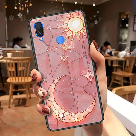 Huawei Nova 3i  Cover - Celestial Starry Universe Series  - HQ Ultra Shine Premium Infinity Glass Soft Silicon Borders Case