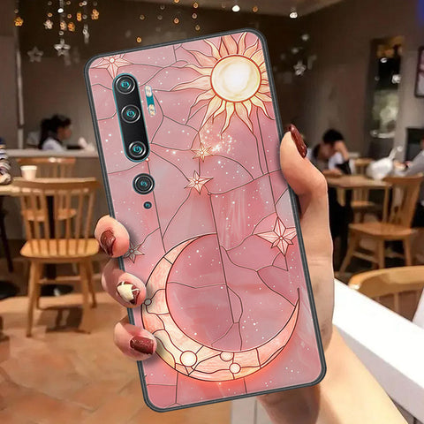 Xiaomi Mi CC9 Pro Cover - Celestial Starry Universe Series  - HQ Ultra Shine Premium Infinity Glass Soft Silicon Borders Case