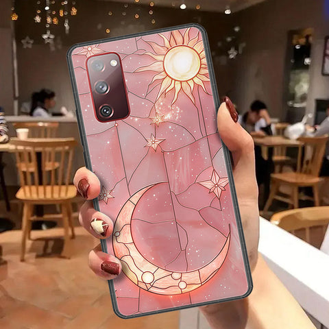 Samsung Galaxy S20 FE Cover - Celestial Starry Universe Series  - HQ Ultra Shine Premium Infinity Glass Soft Silicon Borders Case