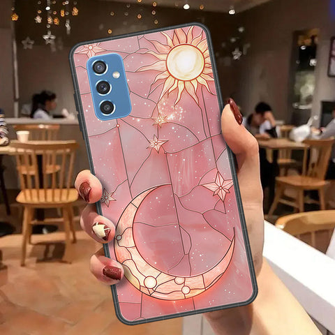 Samsung Galaxy M52 5G Cover - Celestial Starry Universe Series  - HQ Ultra Shine Premium Infinity Glass Soft Silicon Borders Case