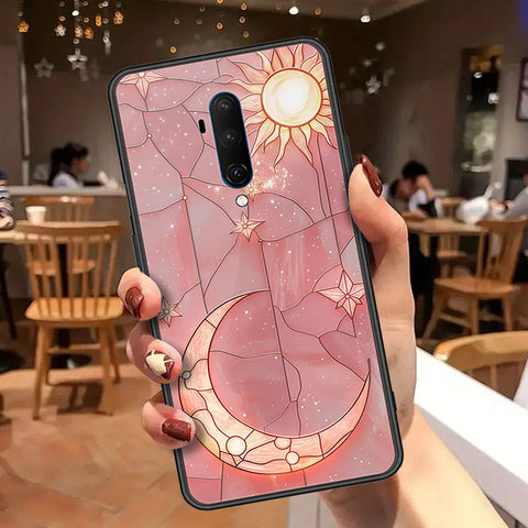 OnePlus 7T Pro Cover - Celestial Starry Universe Series  - HQ Ultra Shine Premium Infinity Glass Soft Silicon Borders Case