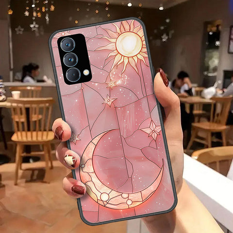 Realme GT Master Cover - Celestial Starry Universe Series  - HQ Ultra Shine Premium Infinity Glass Soft Silicon Borders Case