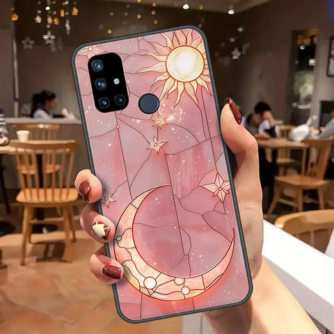 OnePlus Nord N10 Cover - Celestial Starry Universe Series  - HQ Ultra Shine Premium Infinity Glass Soft Silicon Borders Case