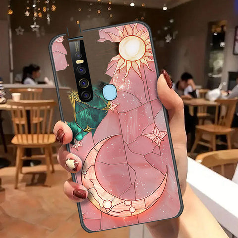 Tecno Camon 15 Premier Cover - Celestial Starry Universe Series  - HQ Ultra Shine Premium Infinity Glass Soft Silicon Borders Case