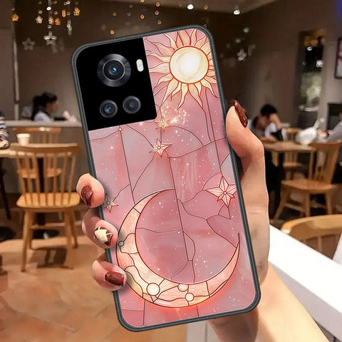 OnePlus 10R Cover - Celestial Starry Universe Series  - HQ Ultra Shine Premium Infinity Glass Soft Silicon Borders Case