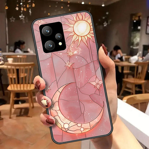 Realme 9 4G Cover - Celestial Starry Universe Series  - HQ Ultra Shine Premium Infinity Glass Soft Silicon Borders Case