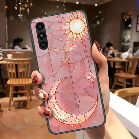 Samsung Galaxy A04s Cover - Celestial Starry Universe Series  - HQ Ultra Shine Premium Infinity Glass Soft Silicon Borders Case