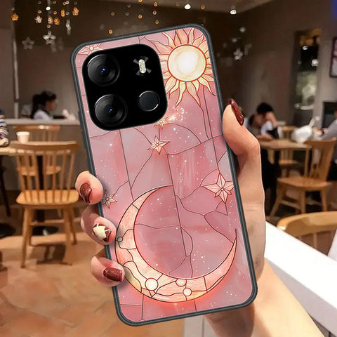 Tecno Spark Go 2023 Cover - Celestial Starry Universe Series  - HQ Ultra Shine Premium Infinity Glass Soft Silicon Borders Case