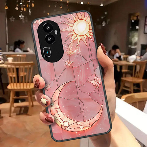 Oppo Reno 10 Pro Plus Cover - Celestial Starry Universe Series  - HQ Ultra Shine Premium Infinity Glass Soft Silicon Borders Case