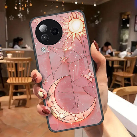 Xiaomi Civi 3 Cover - Celestial Starry Universe Series  - HQ Ultra Shine Premium Infinity Glass Soft Silicon Borders Case