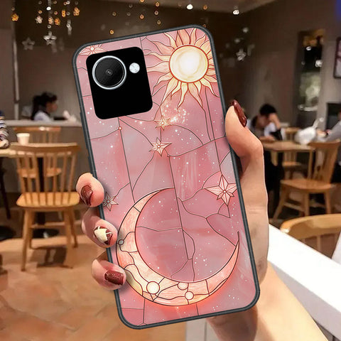 Realme C30 Cover - Celestial Starry Universe Series  - HQ Ultra Shine Premium Infinity Glass Soft Silicon Borders Case