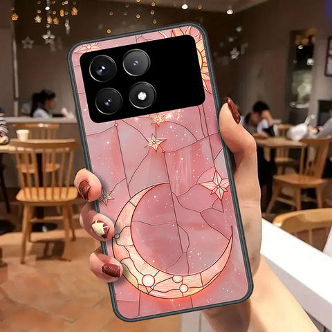 Xiaomi Poco F6 Pro Cover - Celestial Starry Universe Series - HQ Ultra Shine Premium Infinity Glass Soft Silicon Borders Case