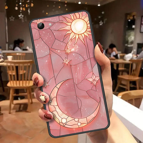 Vivo Y81 Cover - Celestial Starry Universe Series - HQ Ultra Shine Premium Infinity Glass Soft Silicon Borders Case