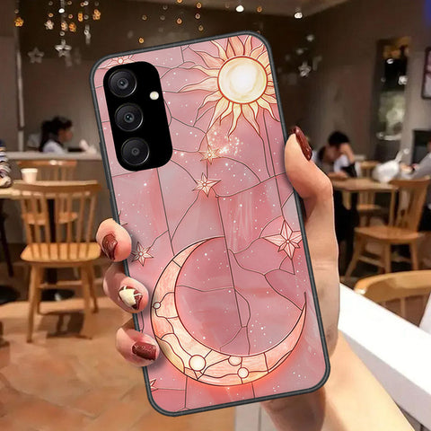 Samsung Galaxy A25 5G Cover - Celestial Starry Universe Series - HQ Ultra Shine Premium Infinity Glass Soft Silicon Borders Case