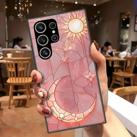 Samsung Galaxy S26 Ultra Cover - Celestial Starry Universe Series  - HQ Ultra Shine Premium Infinity Glass Soft Silicon Borders Case