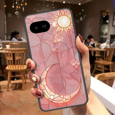 Google Pixel 9a Cover - Celestial Starry Universe Series - HQ Ultra Shine Premium Infinity Glass Soft Silicon Borders Case
