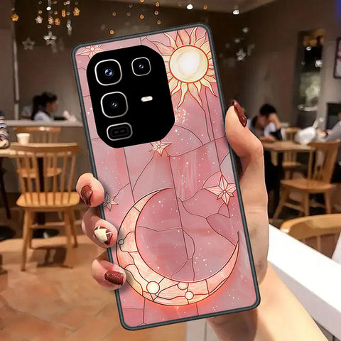 Infinix Note 50 Pro 4G Cover - Celestial Starry Universe Series - HQ Ultra Shine Premium Infinity Glass Soft Silicon Borders Case