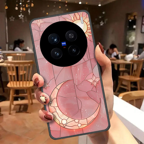 Vivo X200 Pro Cover - Celestial Starry Universe Series - HQ Ultra Shine Premium Infinity Glass Soft Silicon Borders Case