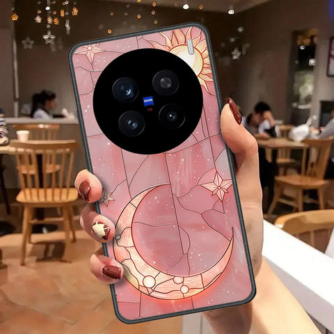 Vivo V7 Plus Cover - Celestial Starry Universe Series - HQ Ultra Shine Premium Infinity Glass Soft Silicon Borders Case