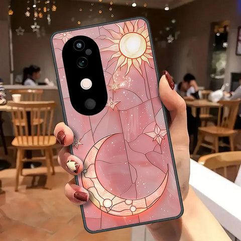 Vivo S19 Pro Cover - Celestial Starry Universe Series - HQ Ultra Shine Premium Infinity Glass Soft Silicon Borders Case