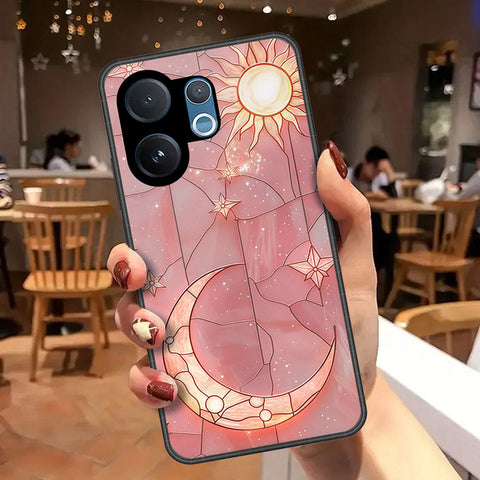 Vivo T4 Pro Cover - Celestial Starry Universe Series - HQ Ultra Shine Premium Infinity Glass Soft Silicon Borders Case