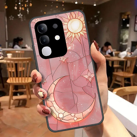 Vivo Y29 4G Cover - Celestial Starry Universe Series - HQ Ultra Shine Premium Infinity Glass Soft Silicon Borders Case