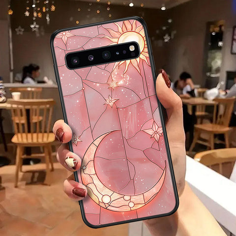 Samsung Galaxy S10 5G Cover - Celestial Starry Universe Series  - HQ Ultra Shine Premium Infinity Glass Soft Silicon Borders Case