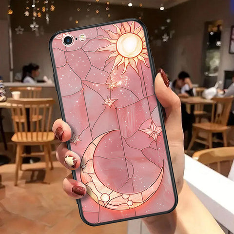 iPhone 6s Plus / 6 Plus Cover - Celestial Starry Universe Series - HQ Ultra Shine Premium Infinity Glass Soft Silicon Borders Case