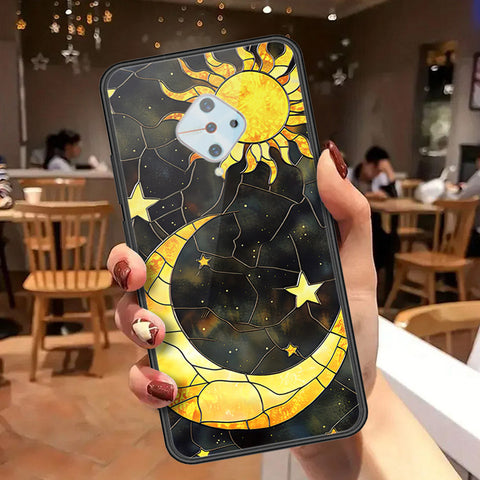Vivo Y51 (2020 September) Cover - Celestial Starry Universe Series  - HQ Ultra Shine Premium Infinity Glass Soft Silicon Borders Case