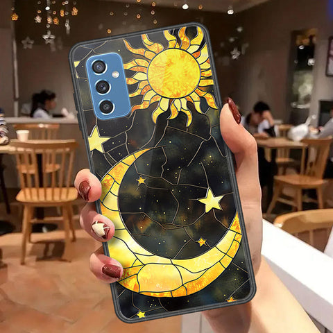 Samsung Galaxy M52 5G Cover - Celestial Starry Universe Series  - HQ Ultra Shine Premium Infinity Glass Soft Silicon Borders Case