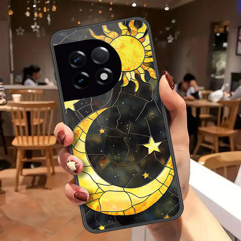 OnePlus 11 Cover - Celestial Starry Universe Series  - HQ Ultra Shine Premium Infinity Glass Soft Silicon Borders Case