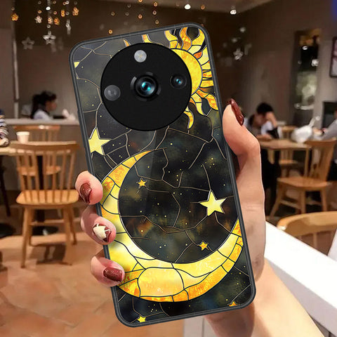 Realme 11 Pro Plus Cover - Celestial Starry Universe Series  - HQ Ultra Shine Premium Infinity Glass Soft Silicon Borders Case