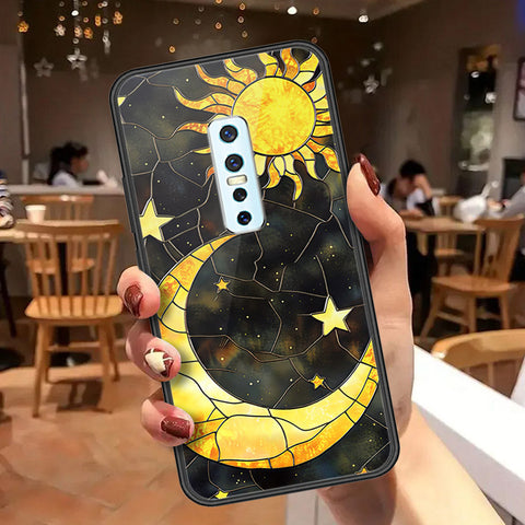 Vivo V17 Pro Cover - Celestial Starry Universe Series  - HQ Ultra Shine Premium Infinity Glass Soft Silicon Borders Case