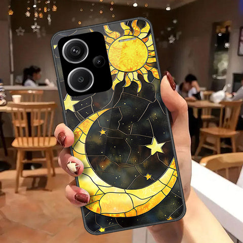 Xiaomi Redmi Note 13 Pro Plus 5G Cover - Celestial Starry Universe Series - HQ Ultra Shine Premium Infinity Glass Soft Silicon Borders Case