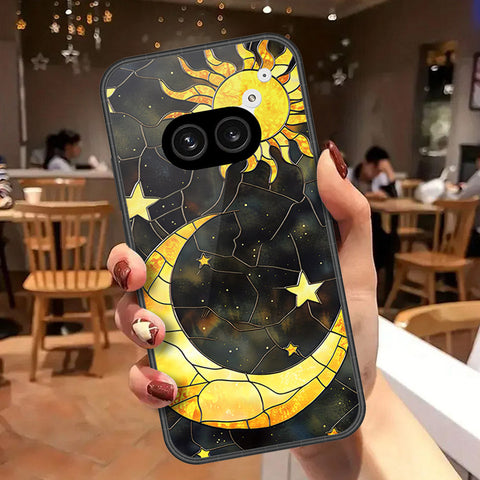 Nothing Phone 2a Cover - Celestial Starry Universe Series - HQ Ultra Shine Premium Infinity Glass Soft Silicon Borders Case