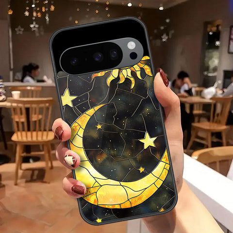 Google Pixel 10 Pro Cover - Celestial Starry Universe Series - HQ Ultra Shine Premium Infinity Glass Soft Silicon Borders Case