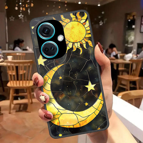 Oppo K11 Cover - Celestial Starry Universe Series  - HQ Ultra Shine Premium Infinity Glass Soft Silicon Borders Case