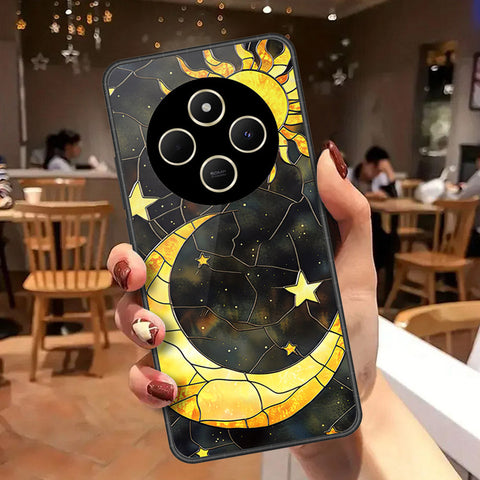 Xiaomi Redmi A3 Pro Cover - Celestial Starry Universe Series  - HQ Ultra Shine Premium Infinity Glass Soft Silicon Borders Case