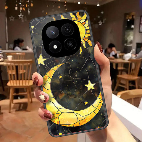 Xiaomi Poco X7 Cover - Celestial Starry Universe Series - HQ Ultra Shine Premium Infinity Glass Soft Silicon Borders Case