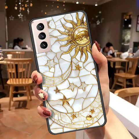 Samsung Galaxy S21 Plus 5G Cover - Celestial Starry Universe Series  - HQ Ultra Shine Premium Infinity Glass Soft Silicon Borders Case
