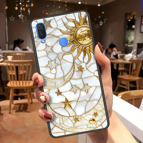Huawei Nova 3i  Cover - Celestial Starry Universe Series  - HQ Ultra Shine Premium Infinity Glass Soft Silicon Borders Case