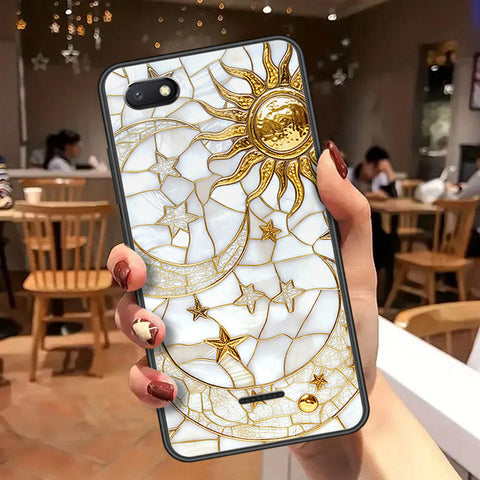Xiaomi Redmi 6A Cover - Celestial Starry Universe Series  - HQ Ultra Shine Premium Infinity Glass Soft Silicon Borders Case