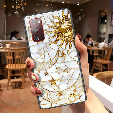 Samsung Galaxy S20 FE Cover - Celestial Starry Universe Series  - HQ Ultra Shine Premium Infinity Glass Soft Silicon Borders Case