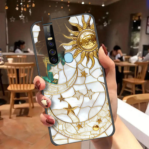 Tecno Camon 15 Premier Cover - Celestial Starry Universe Series  - HQ Ultra Shine Premium Infinity Glass Soft Silicon Borders Case