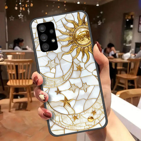 Samsung Galaxy A73 5G Cover - Celestial Starry Universe Series  - HQ Ultra Shine Premium Infinity Glass Soft Silicon Borders Case