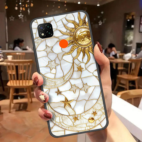 Xiaomi Redmi 9C Cover - Celestial Starry Universe Series  - HQ Ultra Shine Premium Infinity Glass Soft Silicon Borders Case