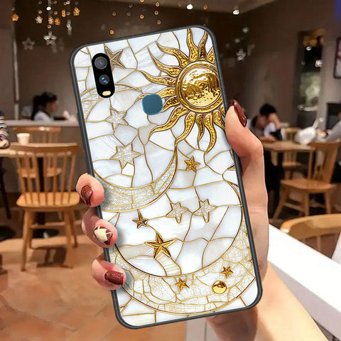 Vivo Y11 2023 Cover - Celestial Starry Universe Series  - HQ Ultra Shine Premium Infinity Glass Soft Silicon Borders Case